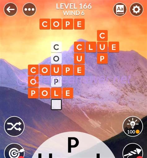 wordscapes 166